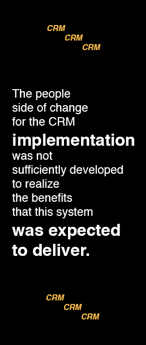 1 CRM graphic implementation