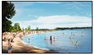 14a rendering of the lake 77acres