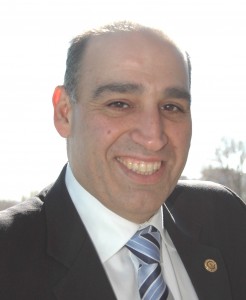 Burlington lawyer Karmel Sakran announces he will be a candidate for the Liberal Party nomination.