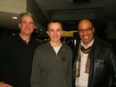 Brian Heagle with his new friends.  PC Youth President Chris Cottingham and long time Tory Rene Papin.