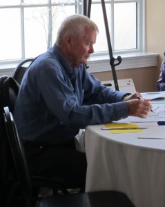 Jack Dennison’s MBA, obtained years ago. shows in his level of participation at the strategic plan training sessions.
