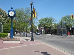 Downtown Burlington Brant north from CH
