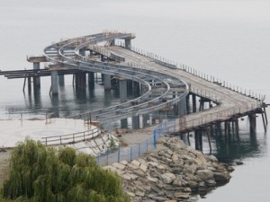 It is probably going to cost an additional $3.5 million (for a total of $15,070,000) to complete the construction of the Pier at the foot of Brant Street which is reported to be less than the cost of tearing down what has been built.  Many of the people in the City’s Engineering department who started this project are no longer on staff.