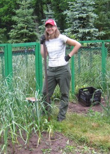 Michelle Bennett, a gardener and a Burlington Green activist, has been promoting the idea of a community garden on city property for some time.  With provincial grant funds in hand – the dream appears about to become a reality.
