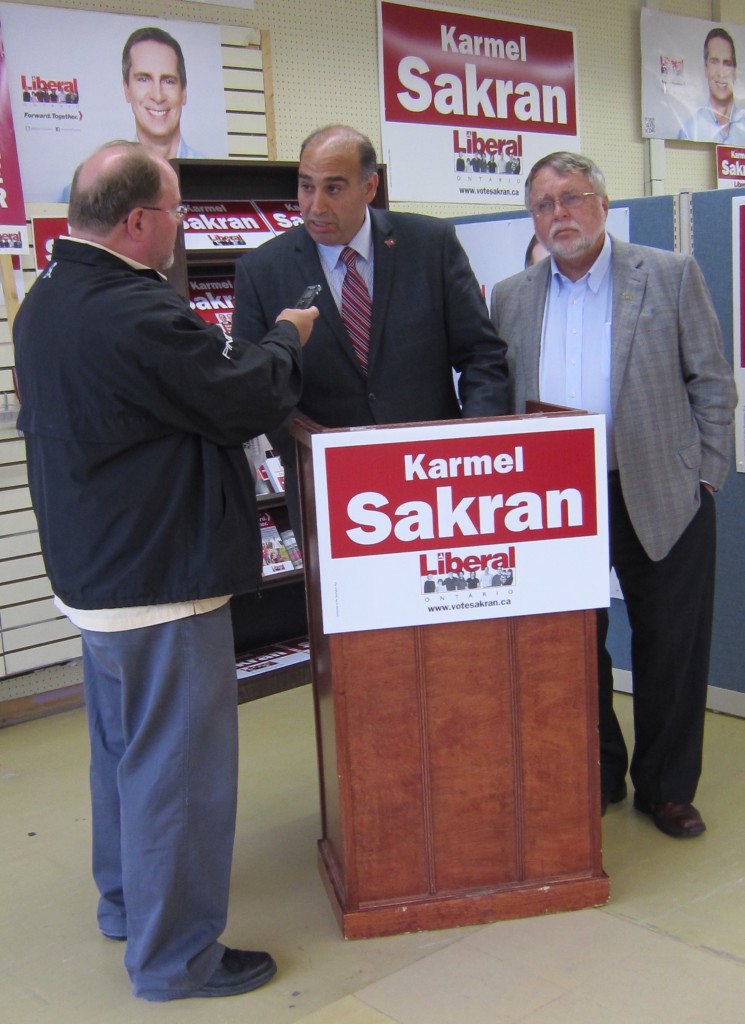 Sakran press conf with McMeekin