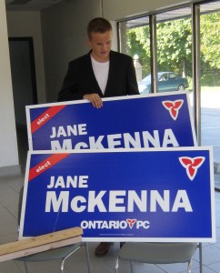 Cottingham choosing sign