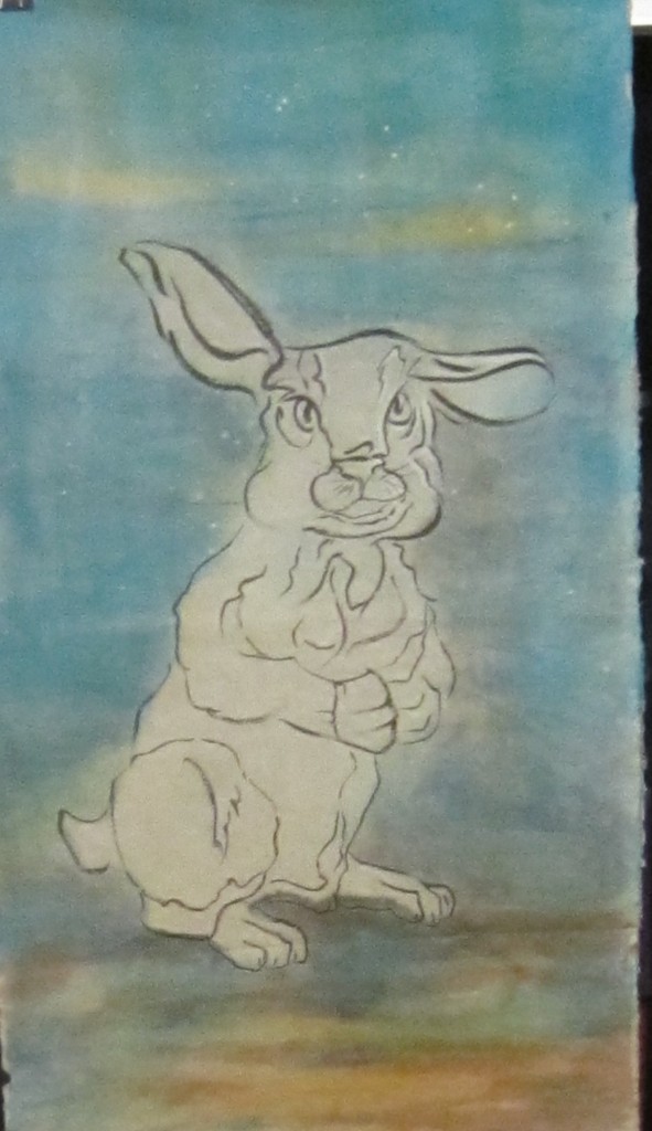 Grumpy rabbit Nancy McLean
