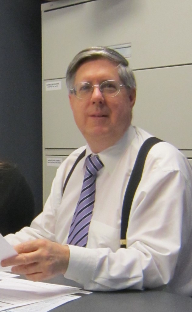 Benham Kyle in suspenders