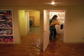 Flooded basement