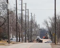 King Side Road looking south twd rail line