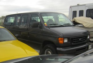 Taxi B van
