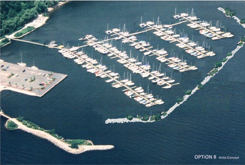 The option the LaSalle PArk MArina Association hopes is chosen through the Environmental Assessment due MArch 2013.