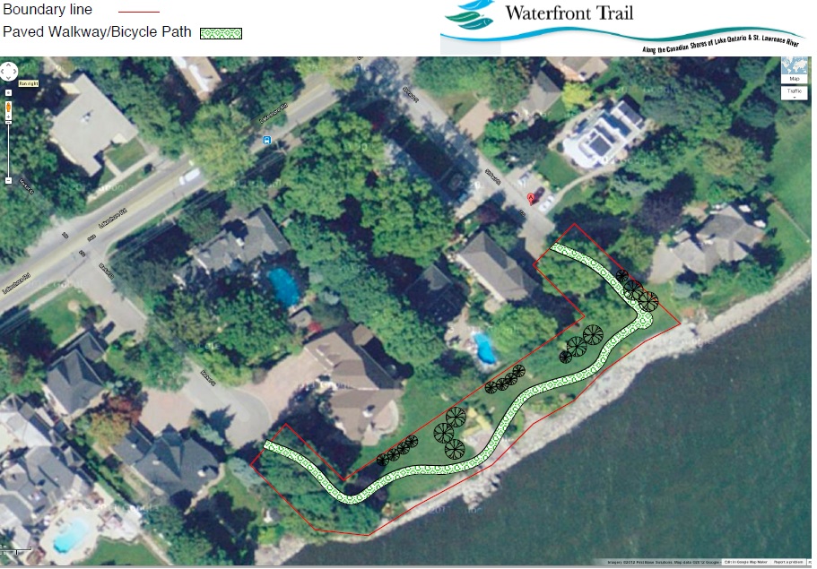 St Paul and MArket Streets waterfront access