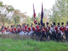 War of 1812 reenactment
