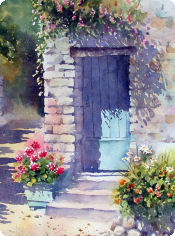 Mortimer Ann Sunlit door