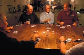 Poker - men playing