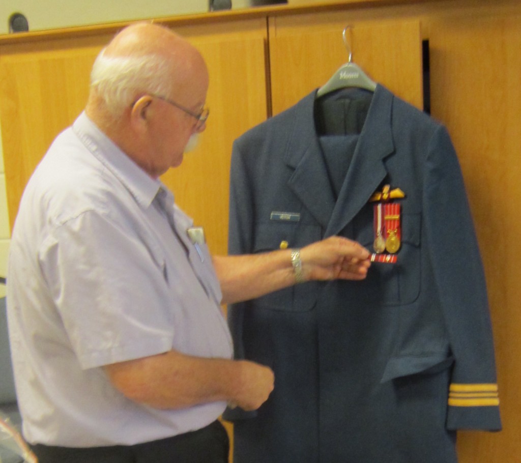 Veitch -with jacket and medals