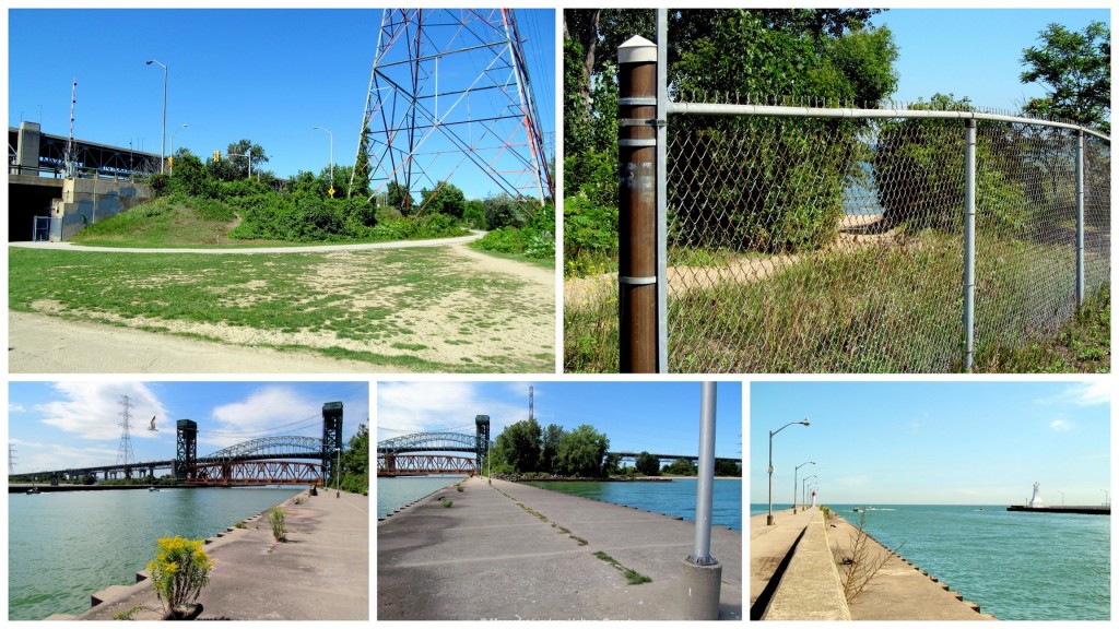 Photo 3. Views from Burlngton's forgotten pier