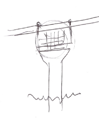 Pier - hand drawing pier cap
