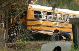 School bus crash