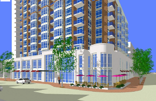 Reichman Retirement - street level view