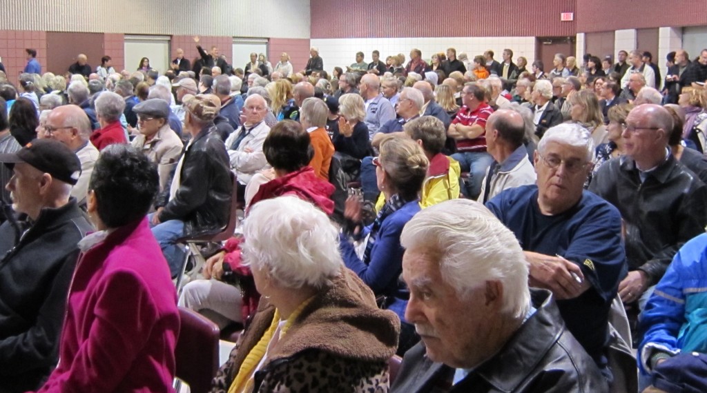 These 600 people did not want a highway through the Escarpment - and the Minister of Transportation just might be hearing what we have to say.