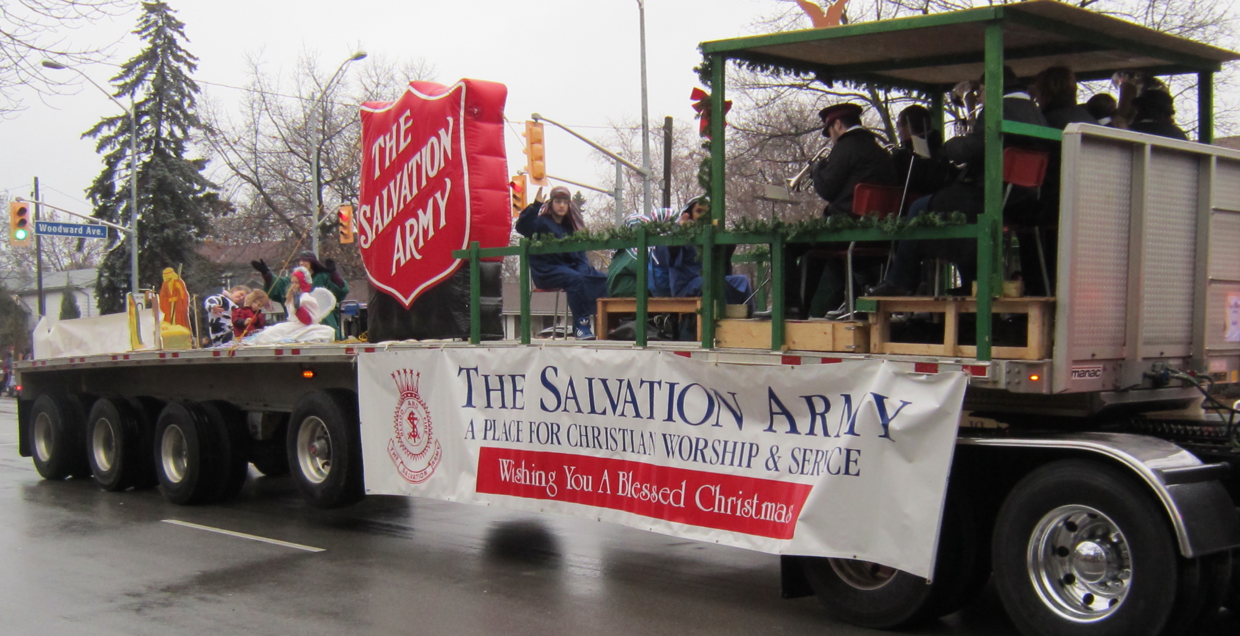 The Salvation Army is there for the good times and during the hard times. The parade was one of the Good Times.