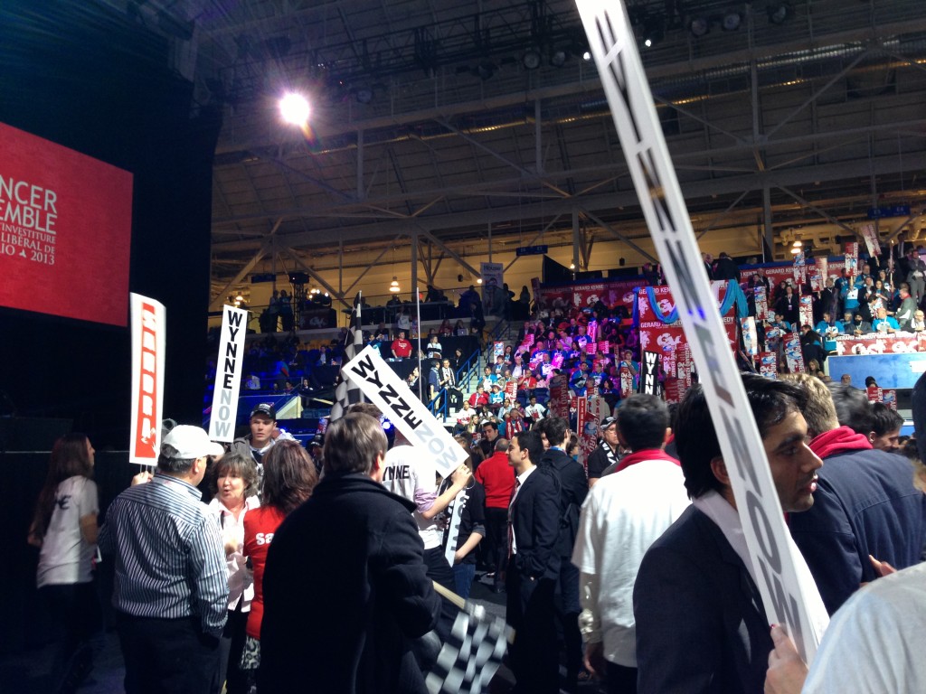 Liberal Delegates at leadership convention Jan 26-13