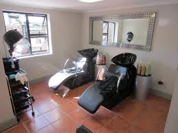 Hairdresser in a home