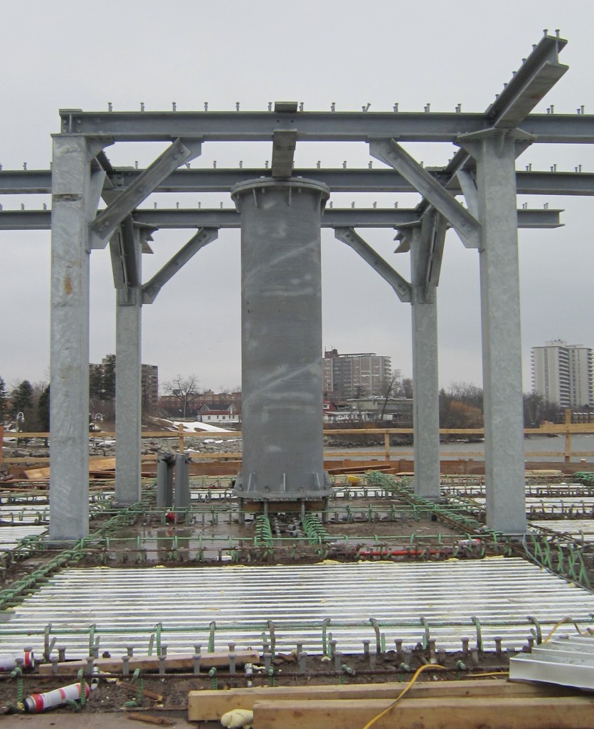 Pier - early node - front view direct
