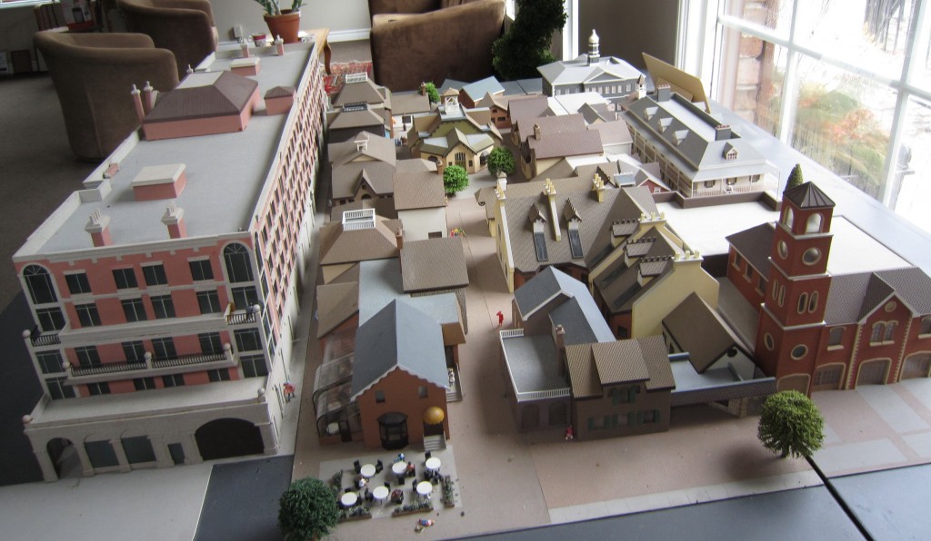 Village square architects model