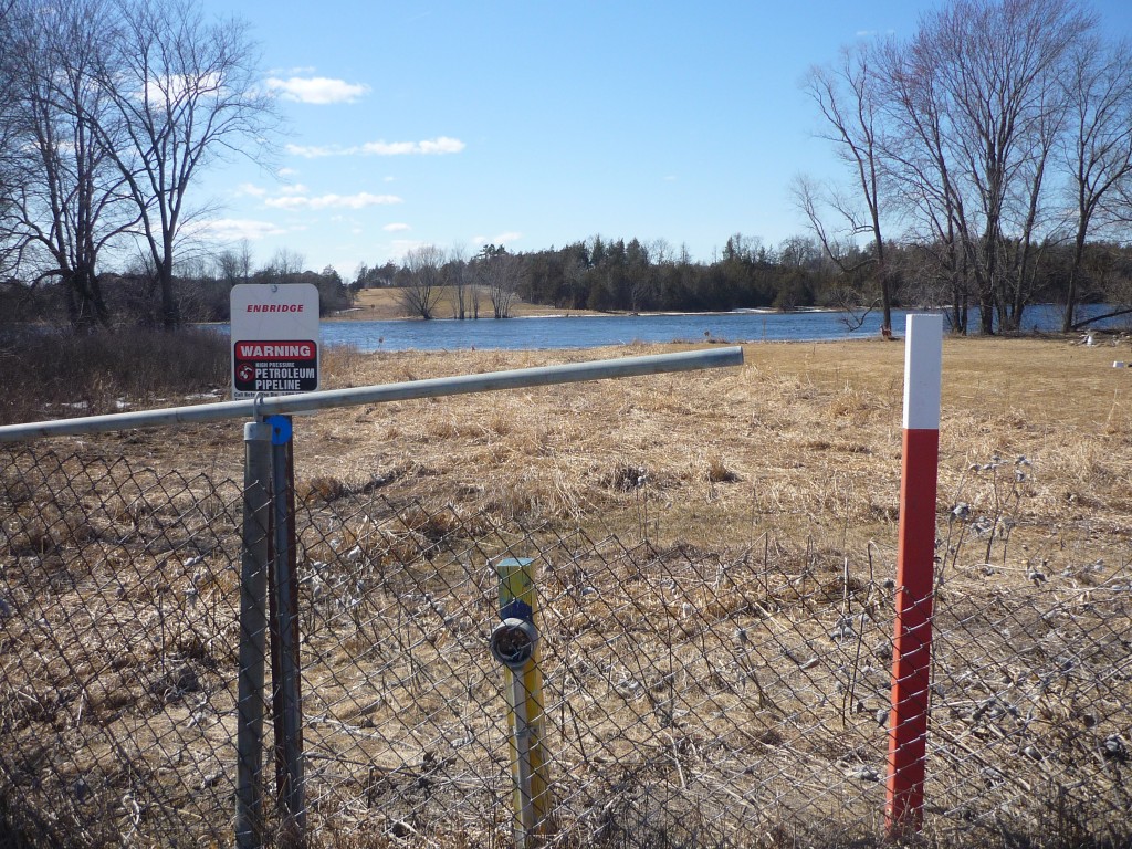 363 - Moira River Crossing (see continuation of ROW on other side)