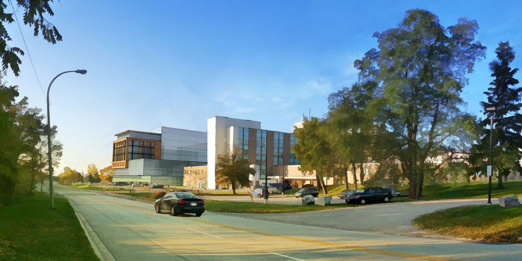 JBMH North elevation