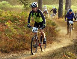 Mountain bike racing A