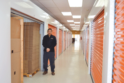 Storage lockers - inside
