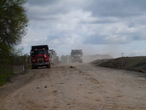 Air Park - trucks lined up