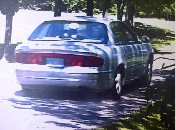 Buick Regal plates showing