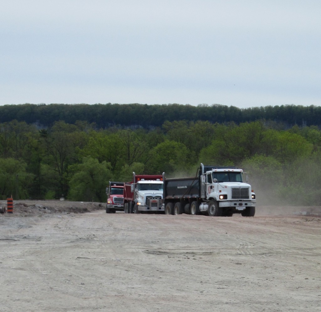 Air Park - trucks just kept coming