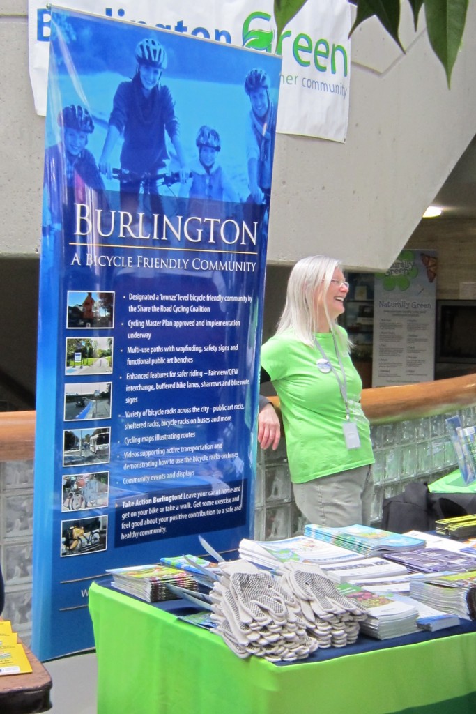 The annual CleanUp-GreenUp campaign Burlington Green organizwes ends with a gathering of the environmental clan at city hall. One of these years it isn't going to rain on the CleanUp-GreenUp day.