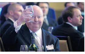 Mike Duffy, toasting - on the public's dime?