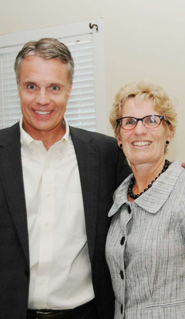 Mayor with the Premier: best buddies?