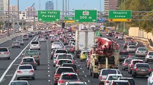 Don Valley traffic