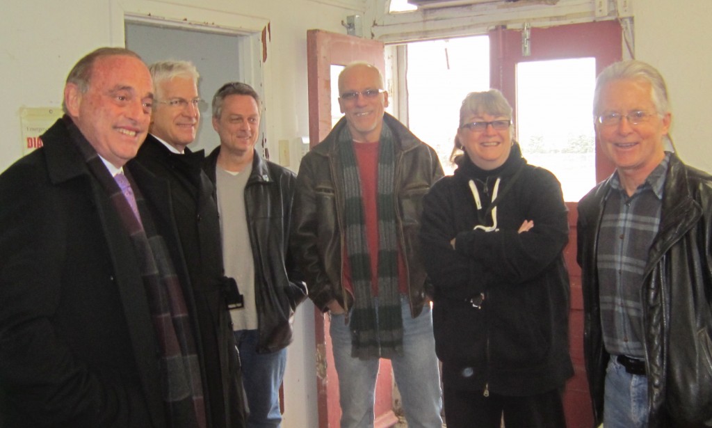 Gary Scobie, far right, was a member of the Waterfront Access and Protection Advisory Committee which was sunset by the city last December. Scobie went on to sit on the Ad Hoc Waterfront Committee.