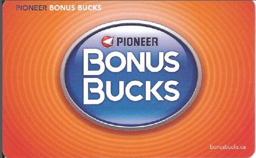 Pioneer Bonus Bucks