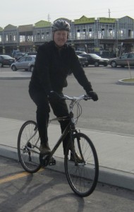 Sharman is an avid cyclist.  Were he to cycle through the pathway Ziegler proposes he would in all liklihood pause along the path and marvel at the view and tell himself - this is why I am a city councillor of this city.
