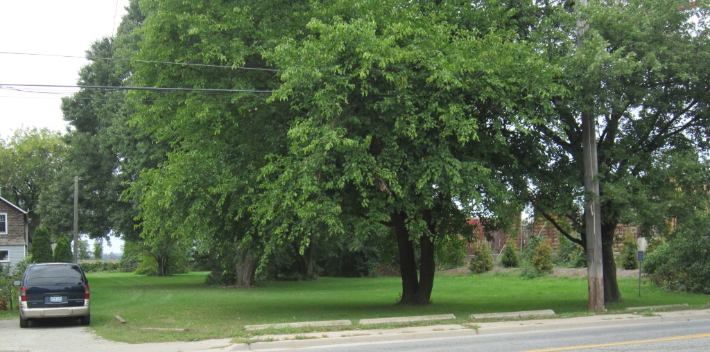 Beachway - vacant lot land side of Lakeshore