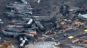 The country seemed to experience one clamaity after another. Oil cars running along railway tracks totally out of control.