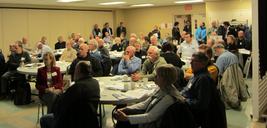 A rapt audience listened to an overview of the 2014 budget.  What they have yet to have explained to them is the desperate situation the city will be in ten years from now if something isn't done in the next few years to figure out how we are going to pay for the maintenance of the roads we have.