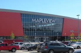 At busy holiday shopping periods buses get trapped in Maple View Mall - killing schedules. City is in talks with the Mall management.