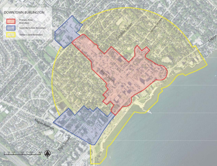 Boundaries set out for the Downtown mobility hub.